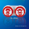 SL-2016 2011 new fashion contact lens dual case boy and girl